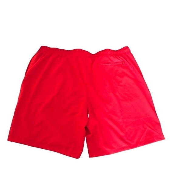 Columbia Swim Trunks Drawstring Waist Mesh Lining Pickets Size XXL RED Vacation - Picture 2 of 7